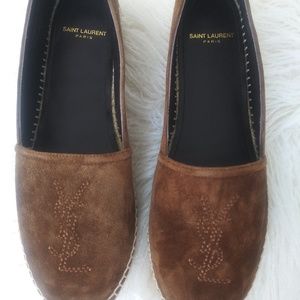 Saint Laurent YSL Logo Espadrilles